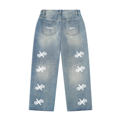 " Xanax " Denim Jeans